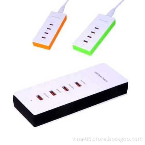 High Quality Factory New Private Model 4 Ports USB Charger for iPhone and Other Phone